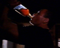 Battle with the Bottle, also in his movies. Shot from Double Impact